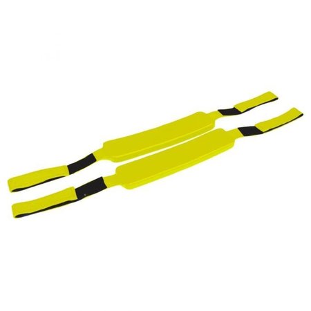 KEMP USA Head Immobilizer Replacement Straps (Pair) - Yellow 10-004-YEL